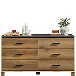 6-Drawer Bedroom Dresser in Timber Oak 434919