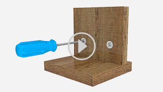 How to use the cam and dowel fastening system, for further assistance call customer service