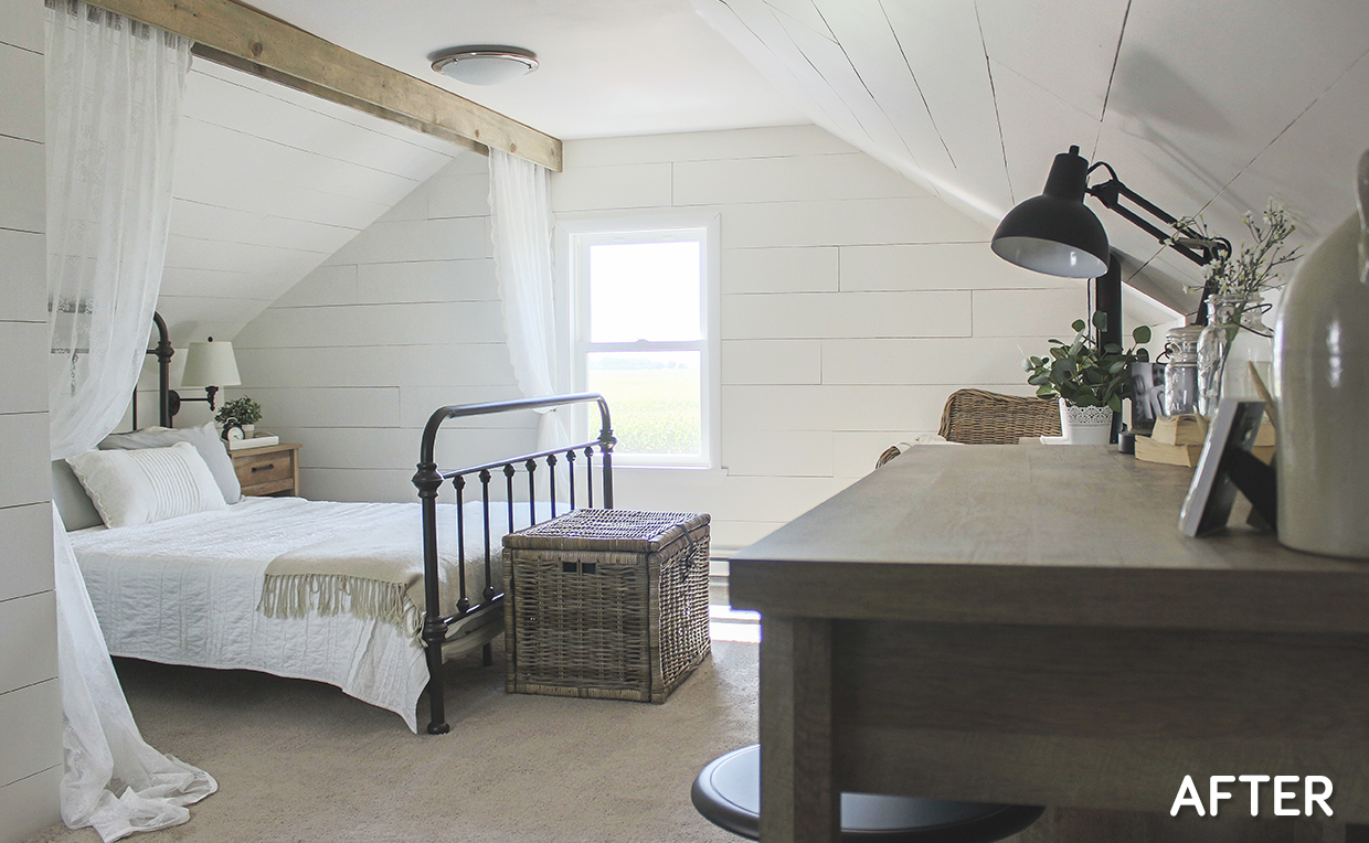 MasterBedroomMakeoverAfter.jpg Master bedroom makeover created a rustic retreat