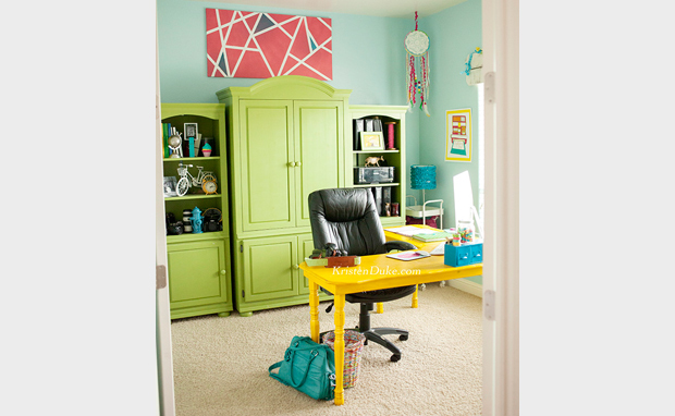 colorful_home_office.jpg colorful office makeover
