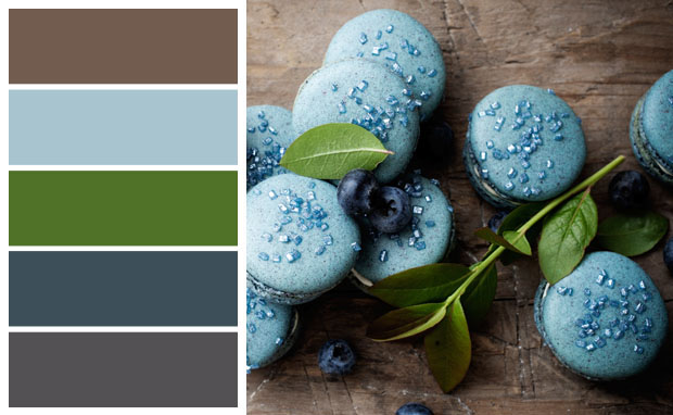 Blue/gray/green palette