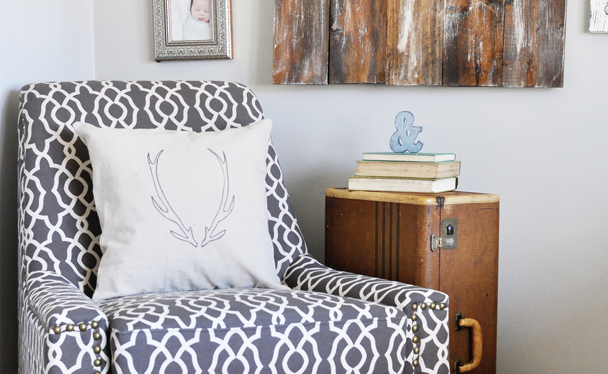 accent seating creates a cozy bedroom nook