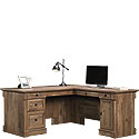 L-Shaped Desk in Vintage Oak finish 420606