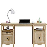 Classic Orchard Oak Executive Computer Desk 425125