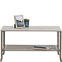 Wood & Metal Coffee Table with Open Shelf 425852