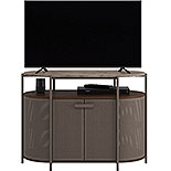 Mid-Century Modern Wood & Metal TV Stand 426022