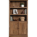 Farmhouse Style 5-Shelf 2-Door Bookcase 426417