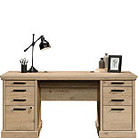 Classic Prime Oak Executive Computer Desk 426487