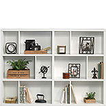 Short Cubby Display Bookcase in White Finish 427266