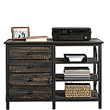 Industrial Metal & Wood Credenza with Drawers 427849