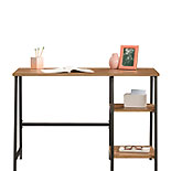 Industrial Home Office Desk with Shelves 428197