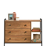 3-Drawer Dresser with Open Shelves 428205