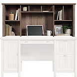 Washed Walnut Home Office Hutch for Desk 428726