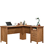 Shaker Style L-Shaped Desk with File Drawer 428917