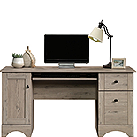 Wood Home Office Desk in Laurel Oak 429448