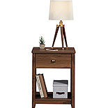 Night Stand with Drawer in Grand Walnut 430046
