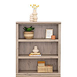 3-Shelf Display Bookcase in Laurel Oak 434826