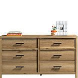 6-Drawer Bedroom Dresser in Timber Oak 436891