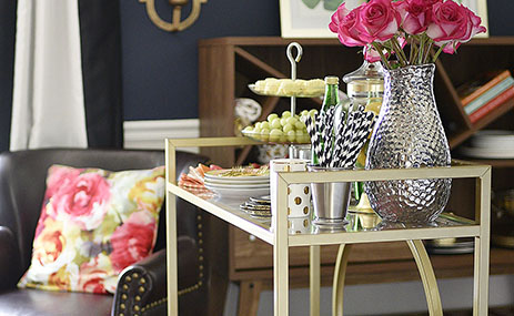 International Lux Bar Cart