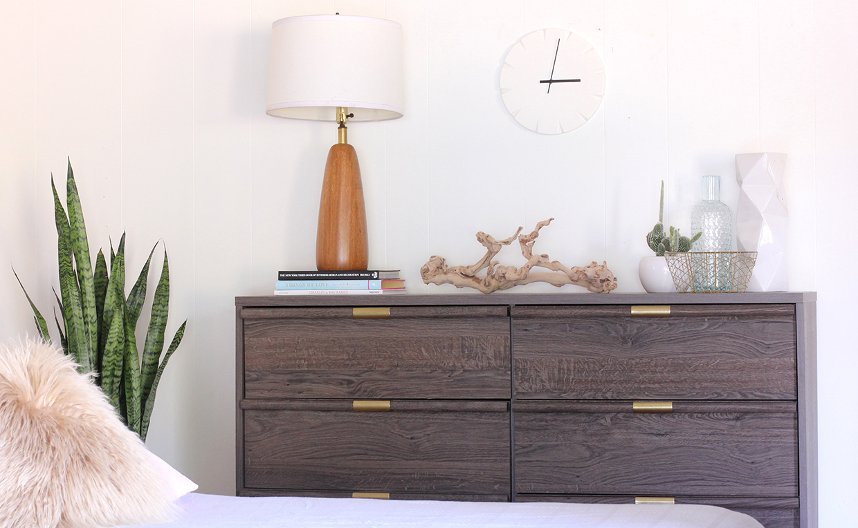 wide 6-drawer dresser storage