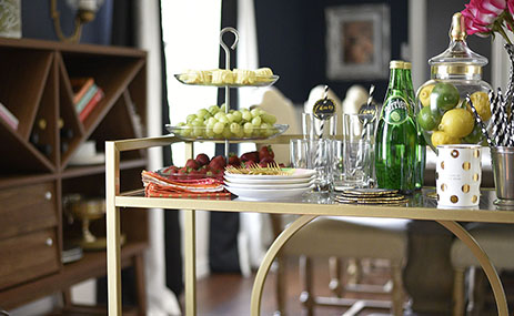 International Lux Bar Cart