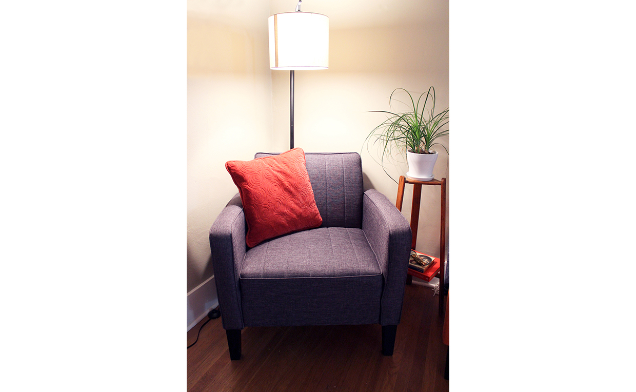 reading corner bedroom seating