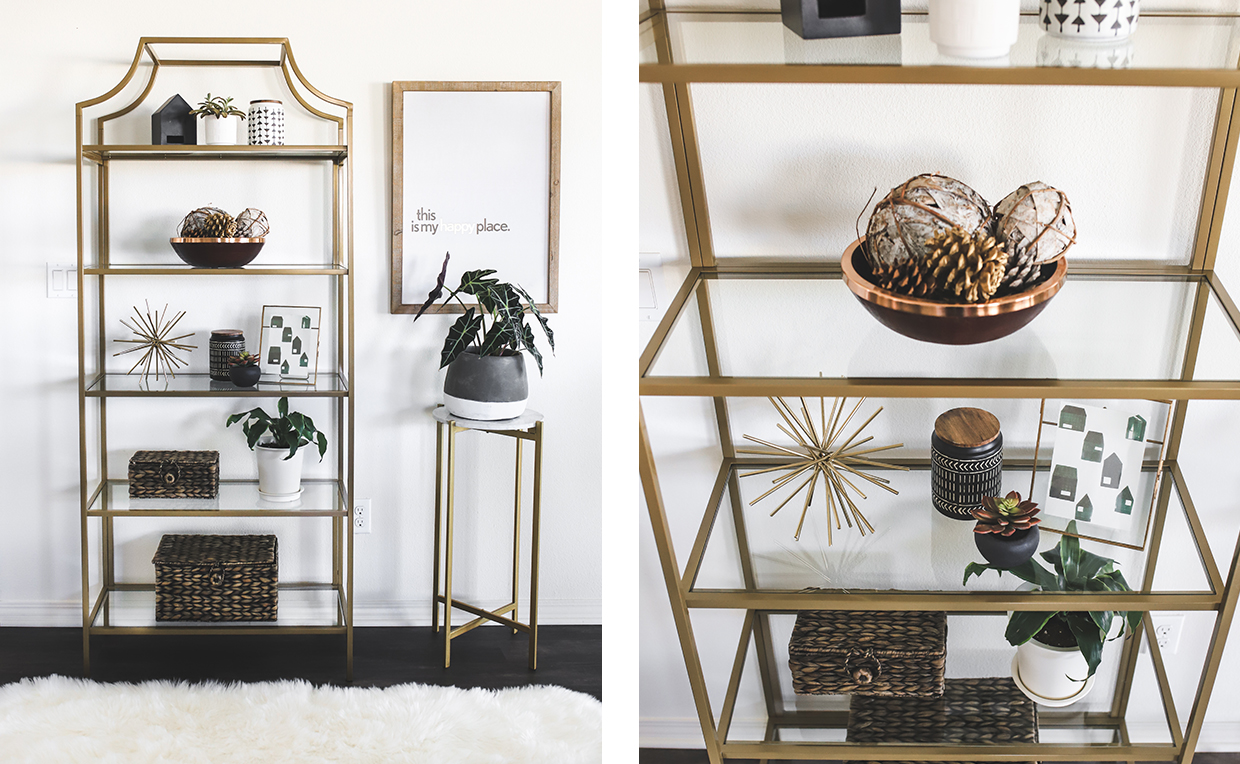 Blog_Fave_Storage_1240x764_08.jpg Gold metal and glass tower bookcase in dining room