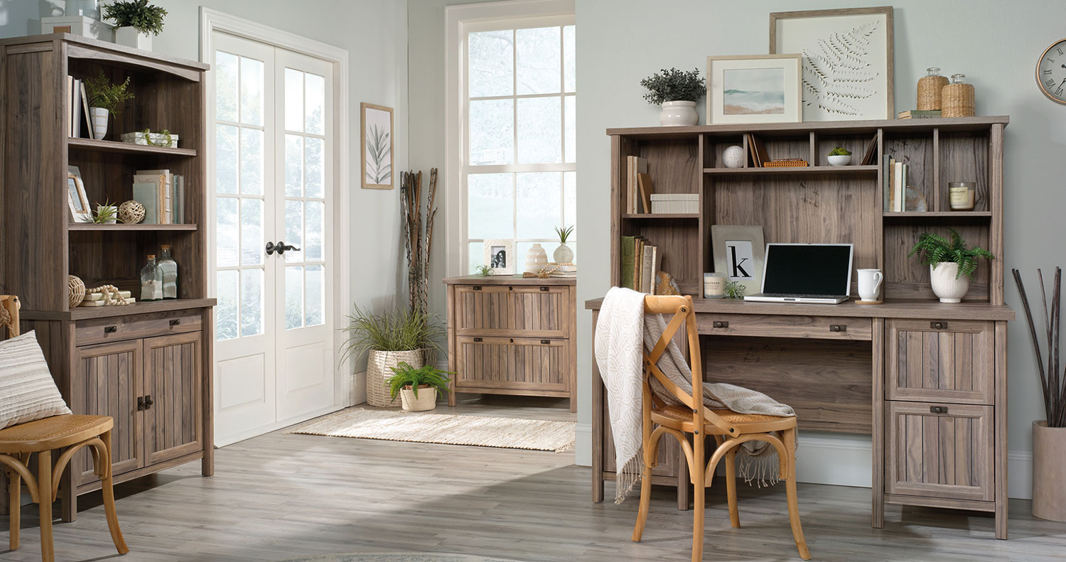 Costa Coastal Cottage Office Furniture Sauder Furniture