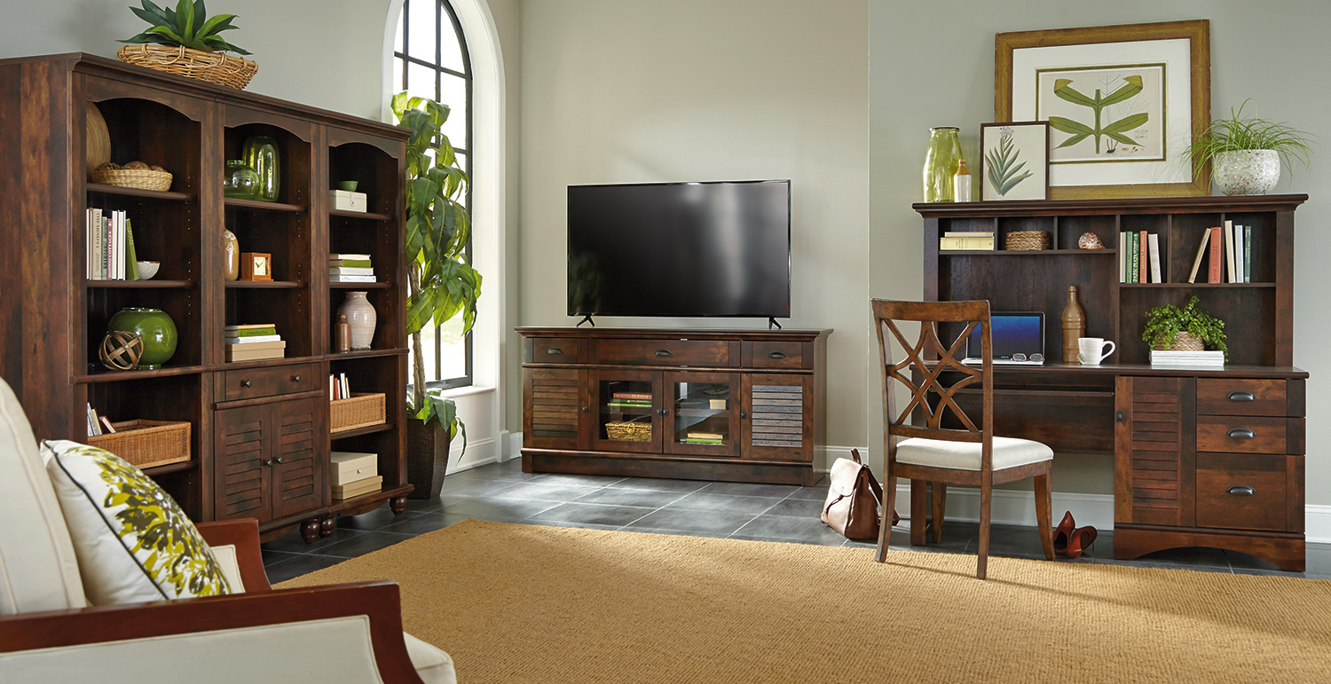 Harbor View Cottage Style Bedroom & Living Room Furniture Sauder