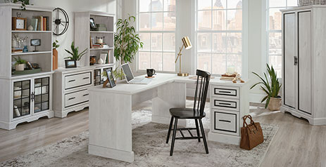 Sauder carolina oak desk discount