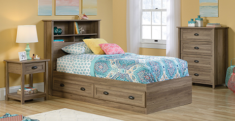 Bedroom Furniture Sauder Woodworking, Sauder County Line 4 Drawer Dresser