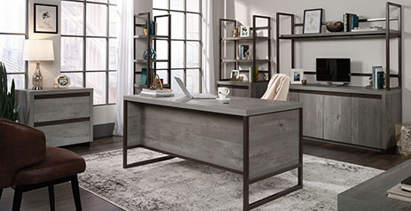 Sauder mystic oak desk discount