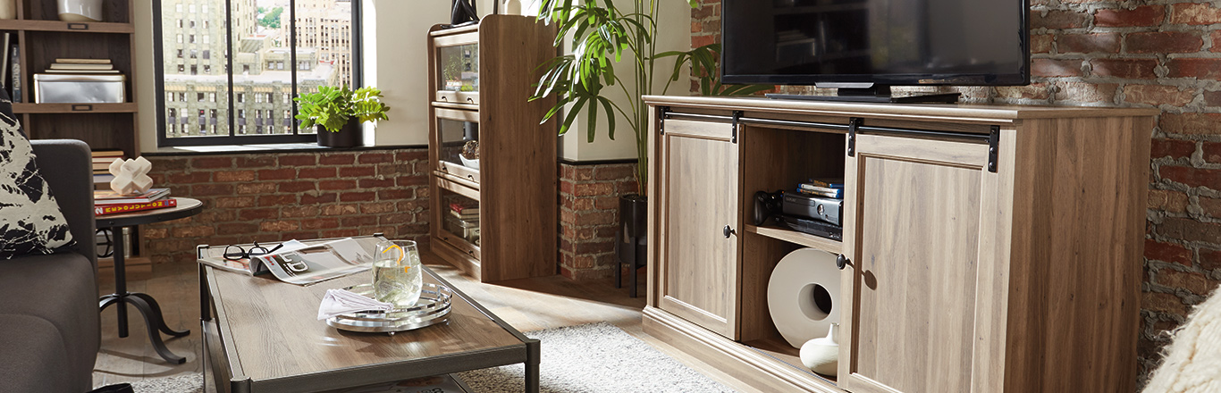 Sauder Furniture In Salt Oak Finish Woodworking