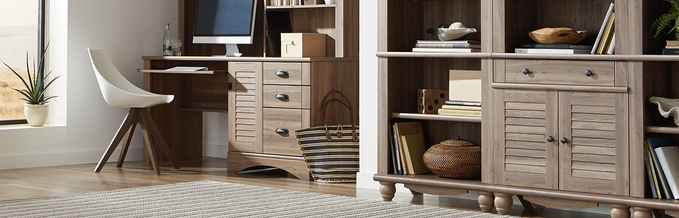 Sauder Furniture In Salt Oak Finish Woodworking
