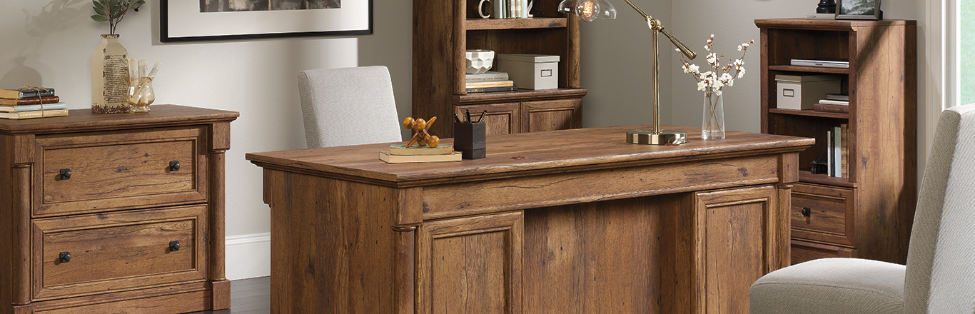 Sauder Furniture In Vintage Oak Finish Woodworking