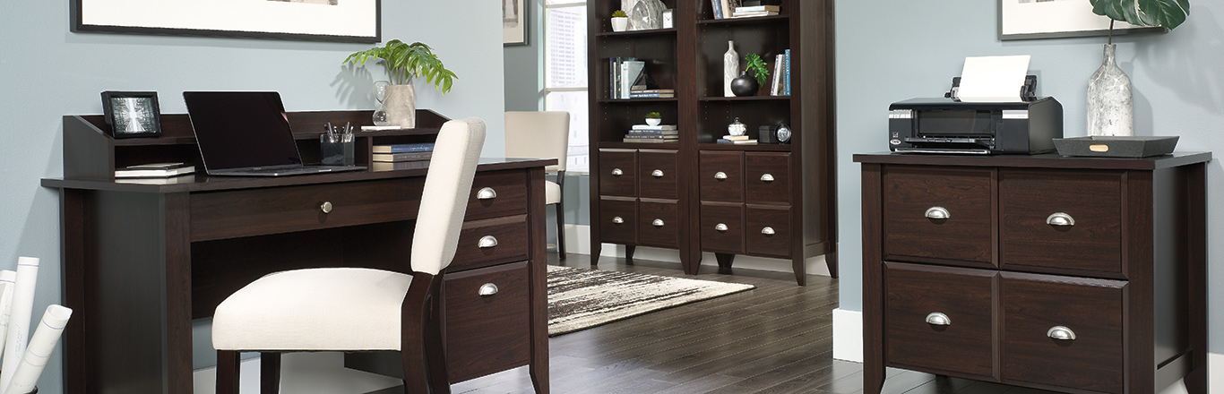Sauder Furniture In Jamocha Wood Finish Woodworking The Shoal Creek Collectionin Jamocha Wood Finish