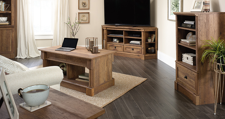 Sauder Furniture In Vintage Oak Finish Woodworking