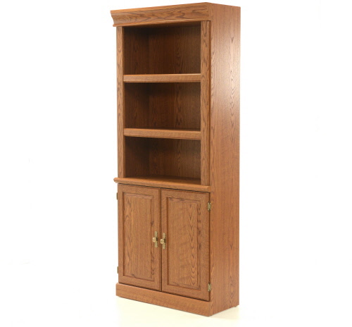 Orchard Hills Library With Doors, Laurel Foundry Modern Farmhouse Marilee Library Bookcase