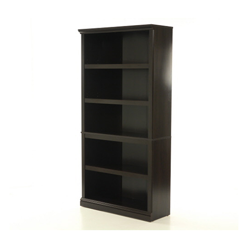 Sauder Select 5 Shelf Bookcase, Sauder Beginnings 5 Shelf Bookcase Cinnamon Cherry