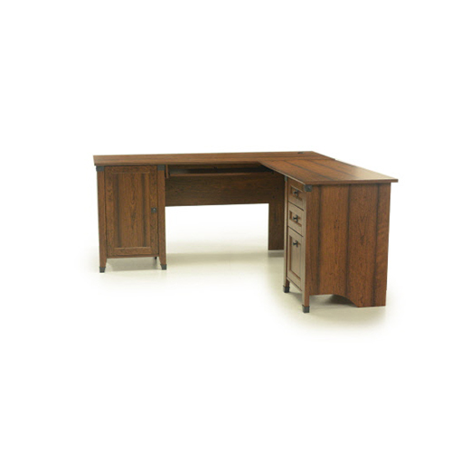 Carson Forge Corner Computer Desk 416969 Sauder Sauder