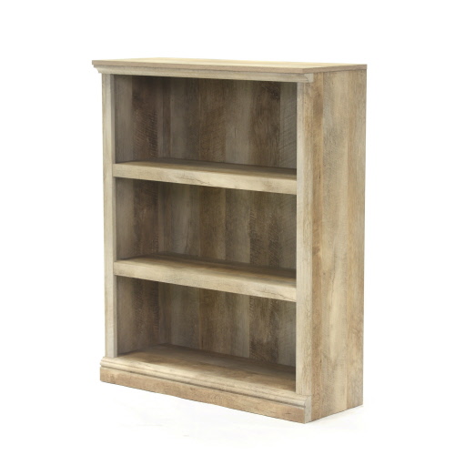 3 Shelf Bookcase 420187 Sauder, Sauder Cottage Road 3 Shelf Bookcase In Soft White And Daylight