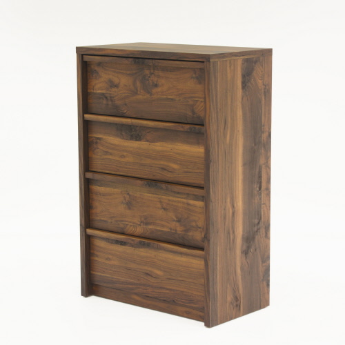 siegel 4 drawer chest walnut