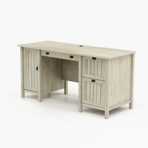 30.00 59.06 x W Sauder 421934 Costa Computer Desk 23.31 x H L Chalked Chestnut finish 