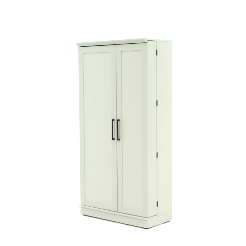 Homeplus Storage Cabinet 422427, Sauder Homeplus Collection Storage Cabinet Soft White Finish