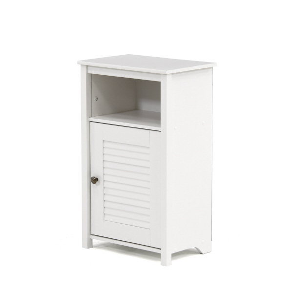 Peppercorn Bathroom Floor Cabinet Soft White 426144 Sauder