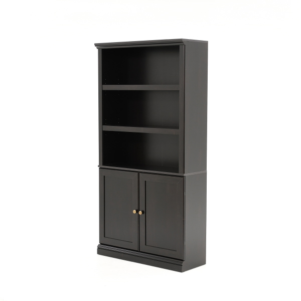 Sauder Estate Black Bookcase