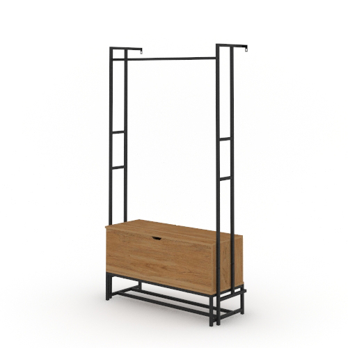 wall mounted entryway storage