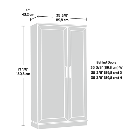 Homeplus Storage Cabinet 411572 Sauder Sauder Woodworking