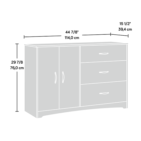 Beginnings Dresser 422806 Sauder Sauder Woodworking