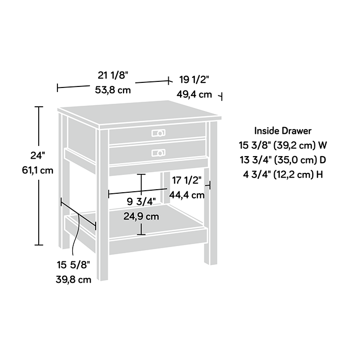 Cottage road nightstand hotsell
